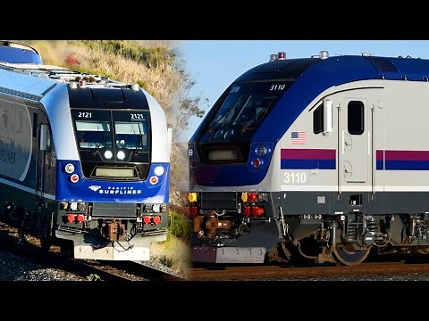 Siemens SC-44 Charger Locomotives in Action
