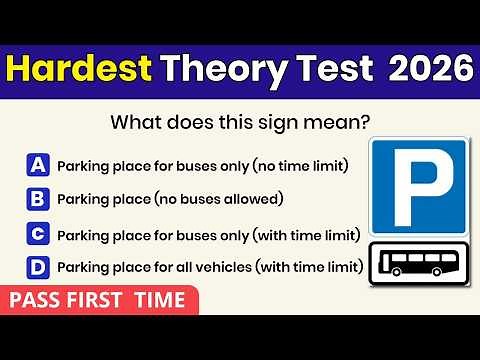 Theory Test 2026 UK | Hardest Test | Pass First Time