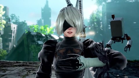 Soul Calibur 6 - 2B DLC GAMEPLAY REVEAL TRAILER!