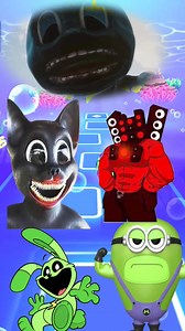 55K views · 260 reactions | Cartoon cat vs Skibidi Speaker Man vs Smiling Critters vs Mega Minions Tiles Hop #tileshop #Amazing #viral | Hip Hop Gamer | Facebook