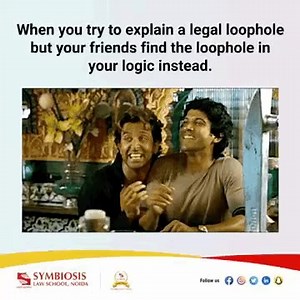 Objection, relevance? Tag your such friends who are experts in finding the loopholes😂😂 . . . #sls #symbiosis #symbiosislawschool #noida #loopholes #relatable #meme #funnymemes #friends #logic #legal #funny | Symbiosis Law School, NOIDA