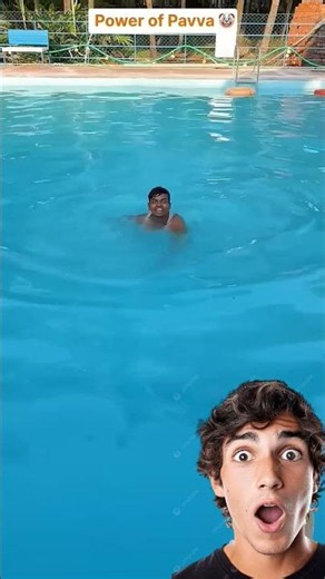Jaduu Swimming pool 🤣 #nonstop