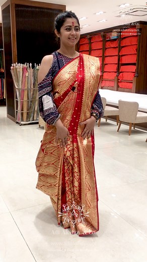 A bunch of thanks to this precious soul for coming all the way from Howrah to our Triangular Park location to shop with us! We're thrilled to help you pick out something you love. Hope you have a wonderful life ahead. Store Locations: 📍 Triangular Park 📍 Burrabazar 📍 College Street Call us at📞 91 9330054741 #weddingshopping #sareeshopping #sareelovers #adiakshoyandco #sareestore #sixyards #benarasicollection #bridetobe #weddingdiaries #sareestore #designersaree #weddingattire #indianwedding 