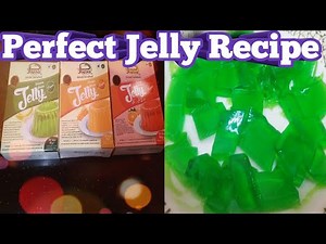How to Make Perfect Jelly at home l homemade jelly Recipe l Cook With iqra&vlog