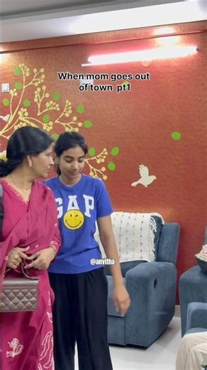 Siblings home alone pt1😂😭|#youtubeshorts #comedy #anvitha #funny #telugumemes #explore #shortsfeed