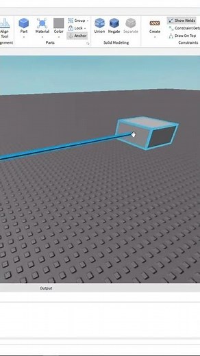 How to make ropes quickly in Roblox studio.