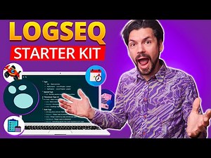 Start quick by using this Logseq Starter Kit