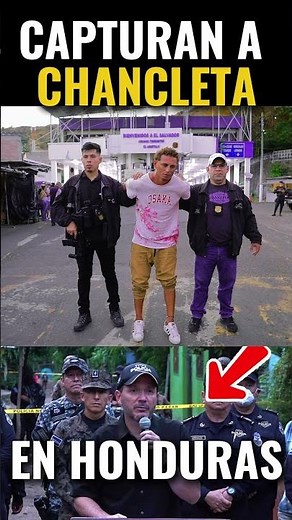 🚨 "EL CHANCLETA" CAPTURED: HE WAS HIDING IN HONDURAS