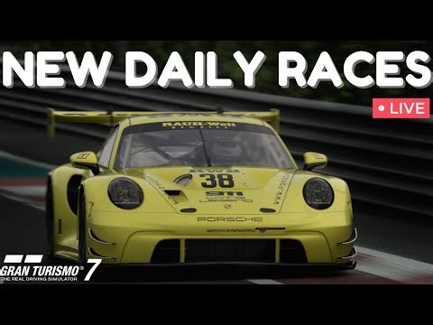🔴 Gran Turismo 7: Trying the New Daily Races - Gr3 Yas Marina