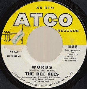 The Bee Gees - Words