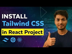 React + Vite + Tailwind CSS v4 Setup in 5 Minutes | how to create React app using tailwindcss