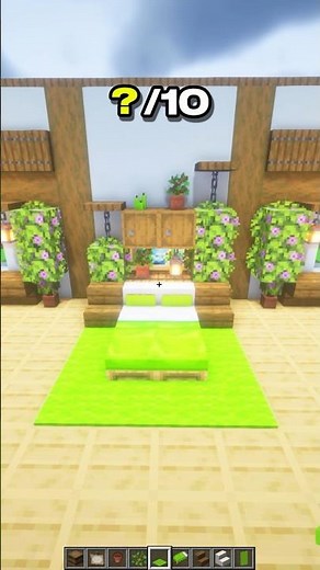 How to Make a Nature Bed in Minecraft 🌿 | CupSapling