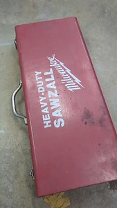 I was pretty bummed when my corded sawzall died. It was used when I got it and I always enjoyed reaching for this case. Glad I got to keep the case and put it to good use. #newtools #handyman #veteranownedsmallbusiness | Handyman Harman | Facebook