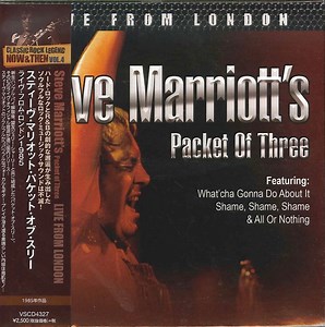 Steve Marriott's Packet Of Three - Live From London