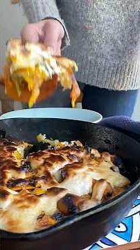 Vegetable Gratin with Crispy Baked Cashew Cream