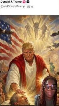 Trump Said “Move Over Jesus?!” Chile… This Is Getting WEIRD 😭#trump #jesus