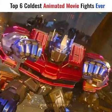 Top 6 Coldest Animated Movie Fights Ever🥶🔥#animated #optimusprime #kungfupanda #edit