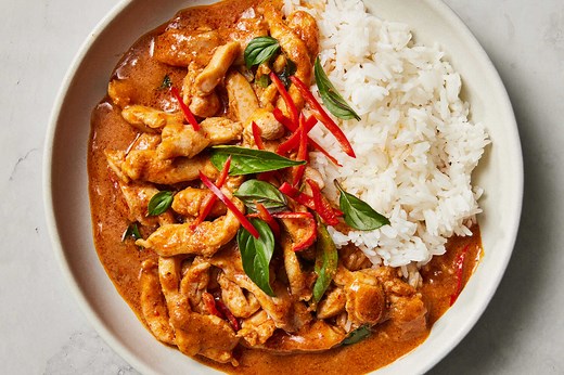 Panang Curry Recipe (with Video) • 5★ • 35 min