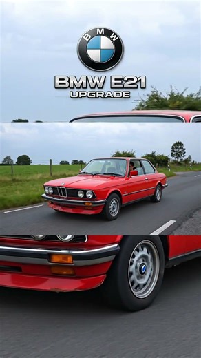 BMW E21: From Rust to Black Beast 🔥 Restoration & Tuning #bmw #e21 #shorts #automobile #cars