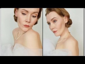 Natural makeup tutorial inspired by Grace Kelly
