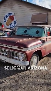 Classic Chevy trucks on Historic Route 66. . Music is licensed by Canva Pro. . #route66roadrelics #classicchevy #chevytrucks #chevy | Route 66 Road Relics