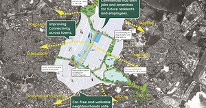 How will the Paya Lebar Air Base be redeveloped