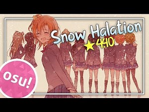 [osu!] ★4.40 Snow Halation (HONOKA Mix) - Kausaka Honoka (CV: Nitta Emi) [Replay]
