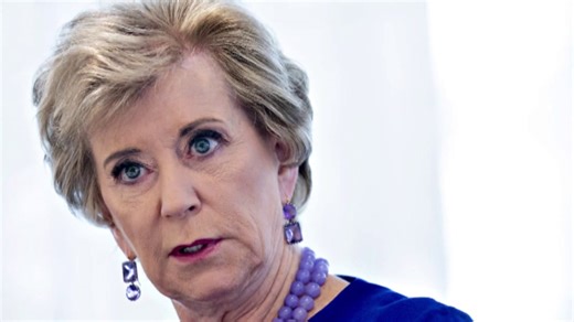 Linda McMahon faces confirmation hearing as Trump looks to close education dept.