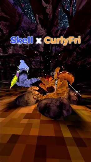 🔥Skell x CurlyFri🔥 #gorillatag #gorillatagquest #gtag #vr #edit #viralshorts #funny #fy #fyp #duo