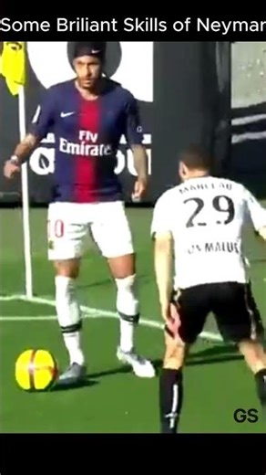 Some Brilliant Skills of Neymar Jr 🔥 | Unbelievable Footwork! #football #neymar #shorts