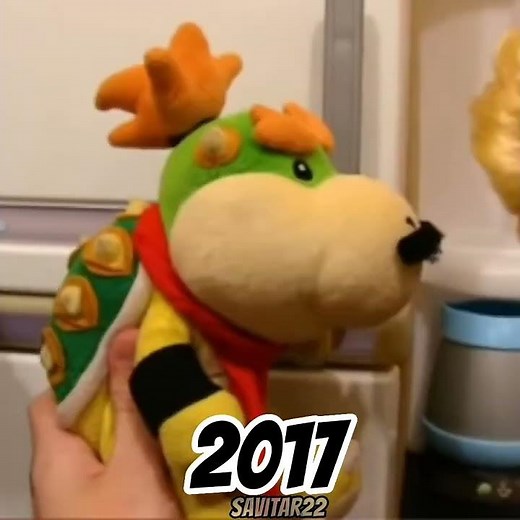 Evolution of bowser jr in sml