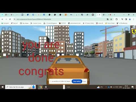 how to make a working car in cospaces
