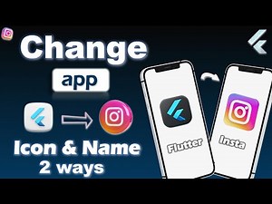 Flutter app icon change | App icon flutter | Change App icon
