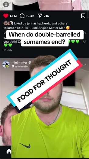 Understanding When Double-Barrelled Names End