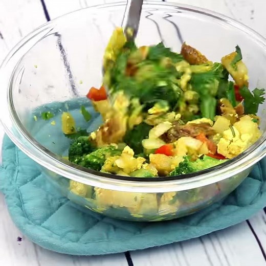 Easy Vegetarian Breakfast Burrito Recipe