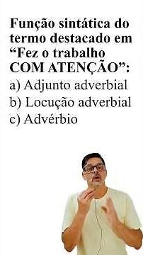 120. Function and classification #learnportuguese #civilserviceexam #enem