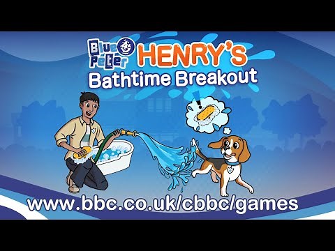 Henry's Bathtime Breakout Game | Blue Peter | CBBC