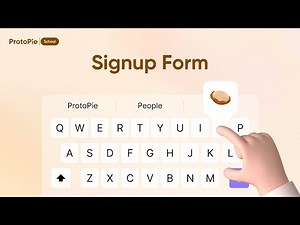 ProtoPie School: How to Work with Basic Text Input | ProtoPie Tutorial