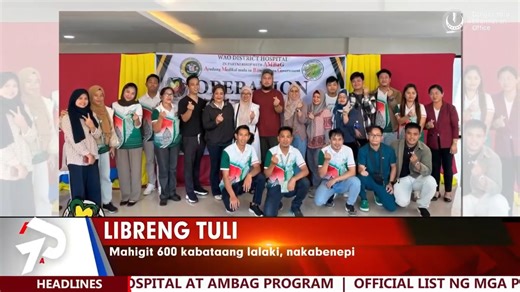 1.2K views · 36 reactions | Mahigit 600 kabataang lalaki, nakabenepisyo sa libreng tuli ng Dr. Serapio B. Montañer Jr. Al Haj Memorial Hospital at AMBAG Program | Bangsamoro Information Office | Facebook