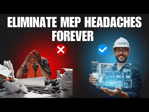 BIM Coordination for MEP Systems | Clash Detection & 3D Modeling by Tejjy Inc.