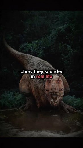 The True Sound of the T-Rex…