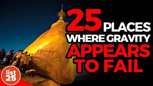 25 places on Earth where gravity doesn't seem to work