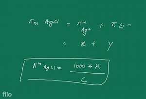 The specific conductance of saturated solution of silver bromid... | Filo