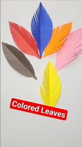 DIY Paper Leaves | Easy Home Decor Ideas #diy #homemadepapercraft #paper #craft #paper
