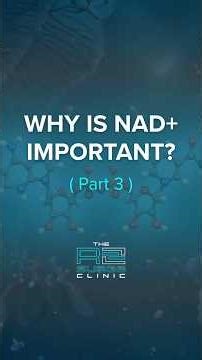 Why is NAD+ Important? Part 3 #Shorts