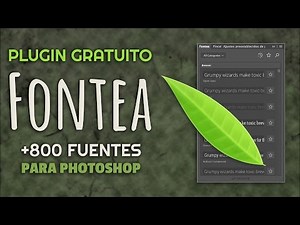 Fontea Plugin gratuito: 800 fuentes de Google Fonts en Photoshop - CANCELADO
