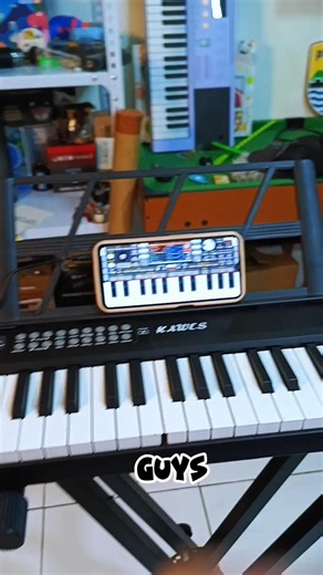 tutorial on how to connect the Kawes piano to the org application #review #shorts
