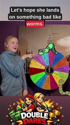 Worst Spin-the-Wheel Challenge Ever, Roblox or Worms #viral #fortnite #roblox #challenge #fyp