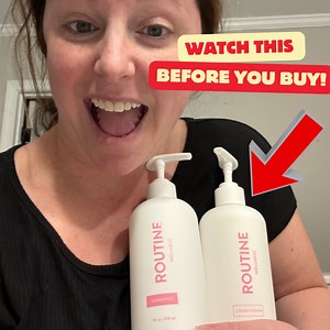 Watch Honest Review of Routine Wellness Shampoo and Conditioner on Amazon Live