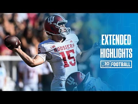 Indiana at Iowa | EXTENDED HIGHLIGHTS | Big Ten Football | 09/27/25